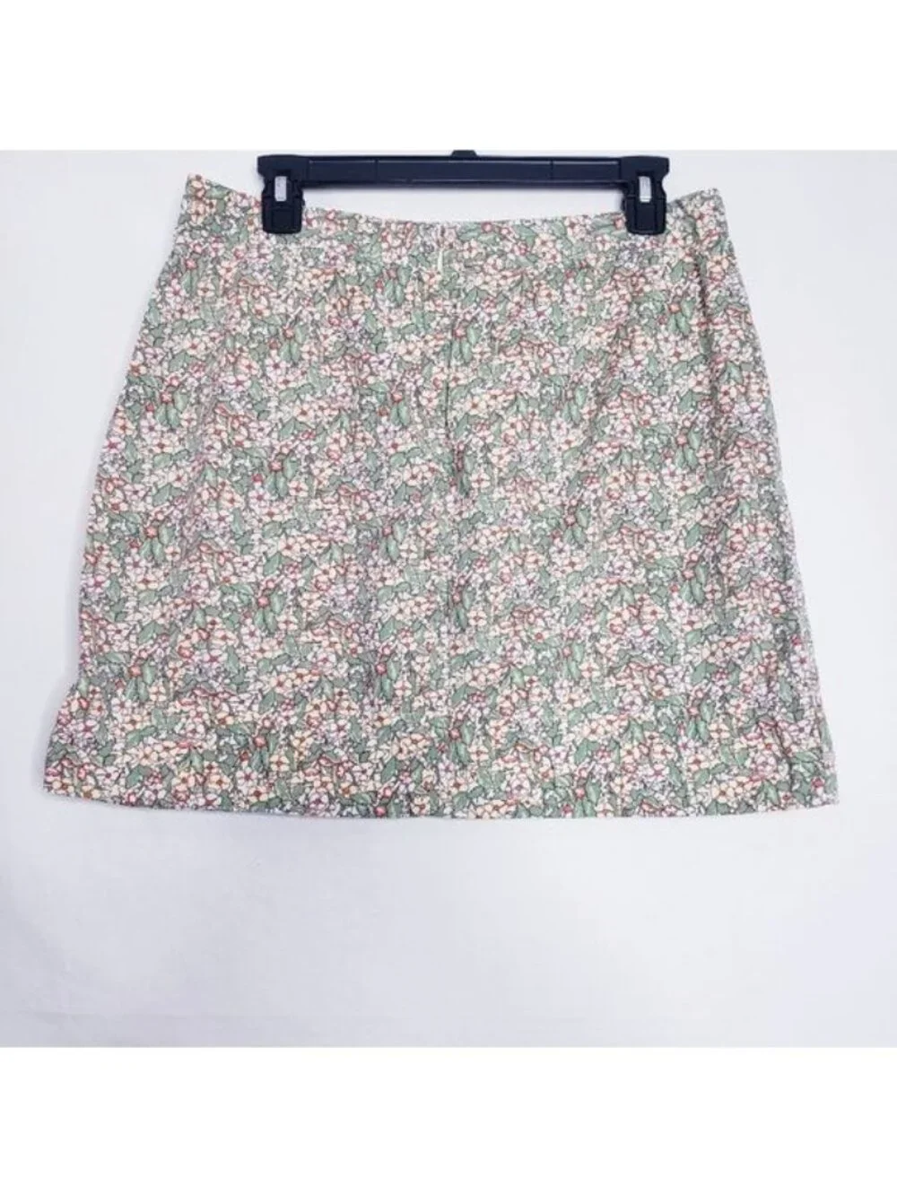 American Eagle Retro Stretch Floral Vintage Mini Skirt Pockets Women's Size 6
